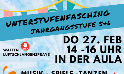 Unterstufenfasching 2025